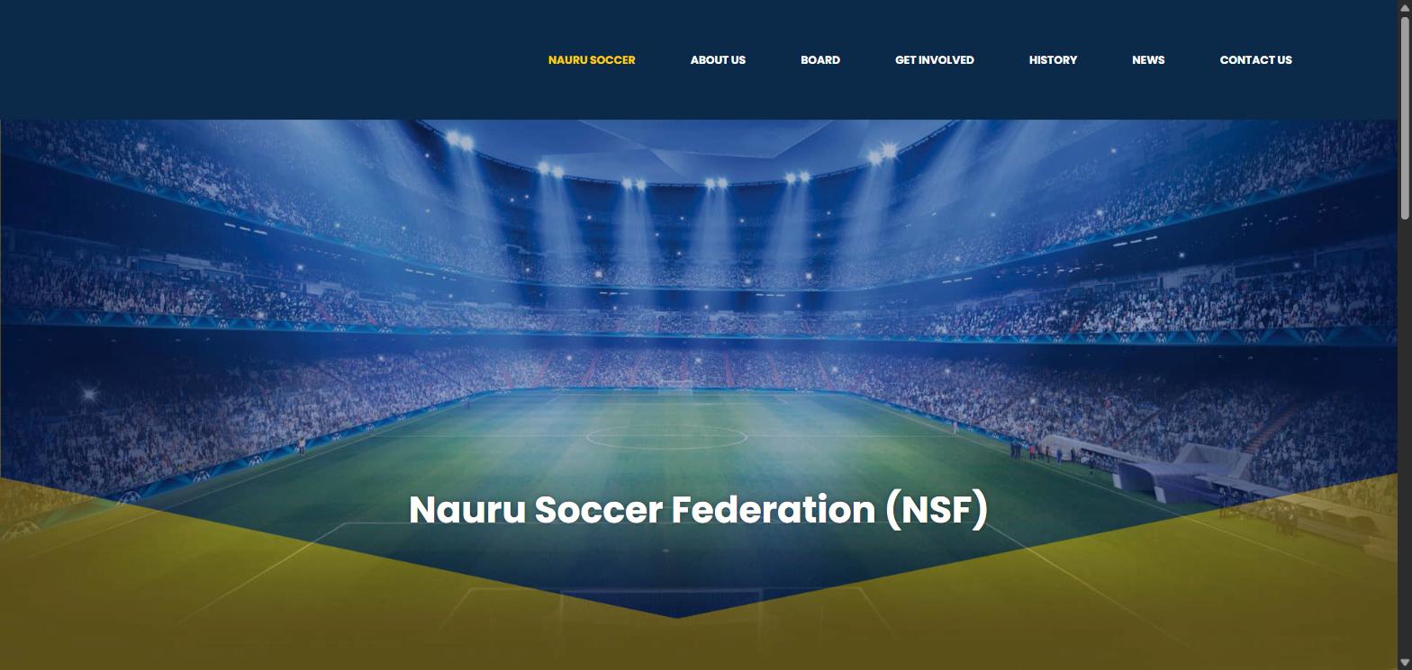 Nauru Soccer Federation website